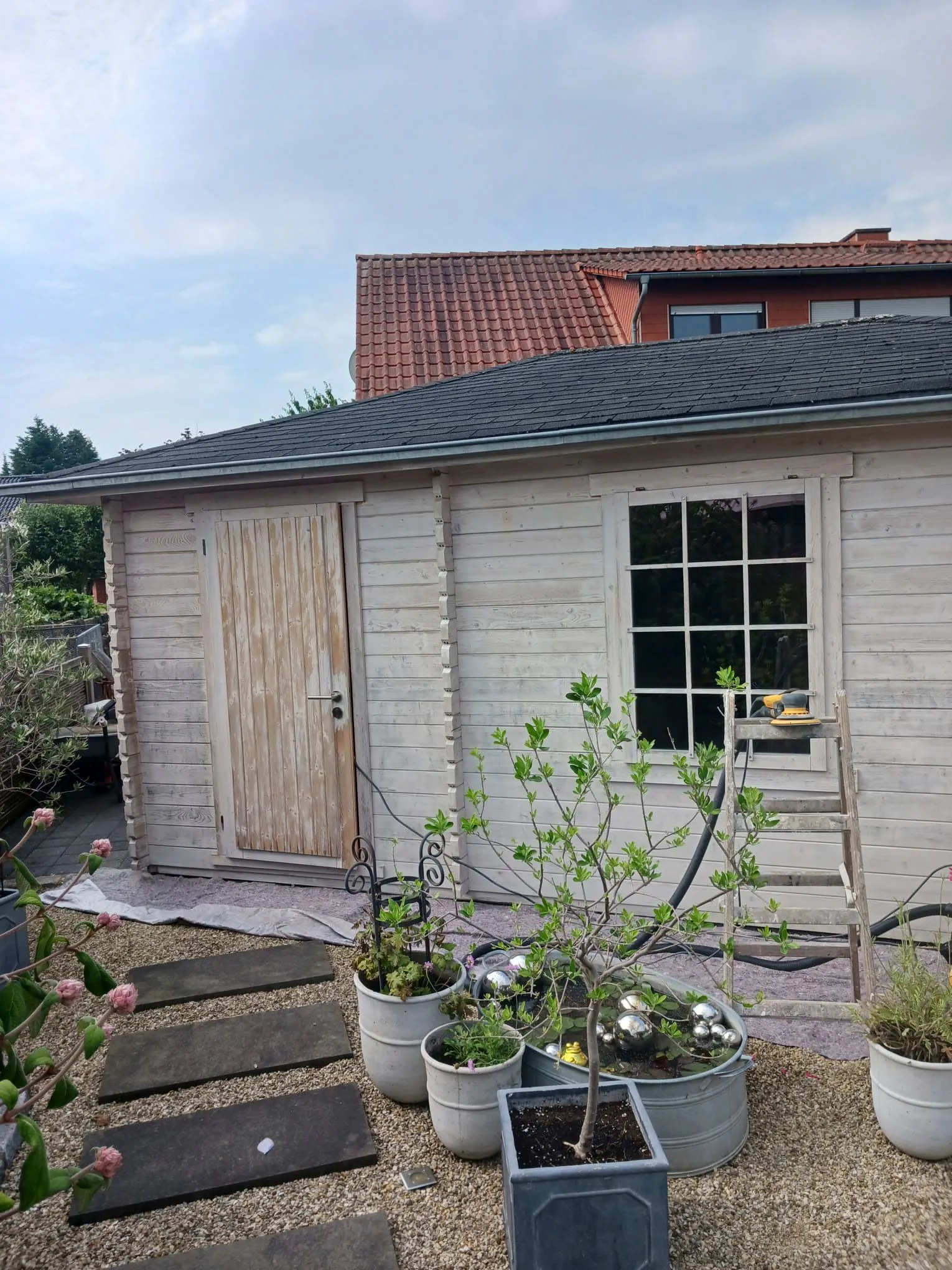 Malerarbeiten in Bielefeld, Gartenhaus